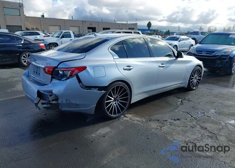 2015 Infiniti Q50 Premium from USA, damaged, VIN JN1BV7AP3FM358339